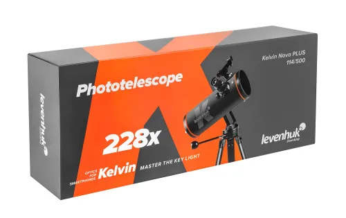 obraz fototeleskop Levenhuk Kelvin Nova PLUS 114/500,  18