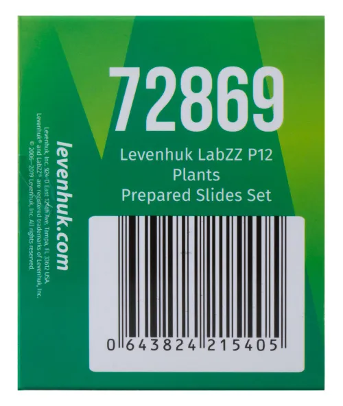 obraz zestaw preparatów roślinnych Levenhuk LabZZ P12,  11