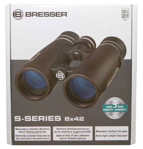 obraz lornetka Bresser S-Series 8x42,  12