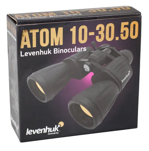 fotografia lornetka Levenhuk Atom 10-30x50,  10
