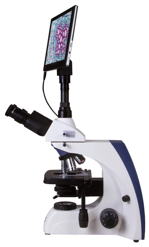 fotografia trójokularowy mikroskop cyfrowy Levenhuk MED D35T LCD,  9