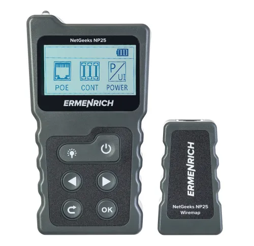 foto tester PoE Ermenrich NetGeeks NP25,  3
