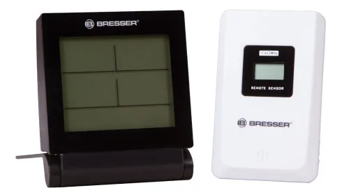 fotografia stacja meteorologiczna Bresser MyTime Travel  z budzikiem,  7