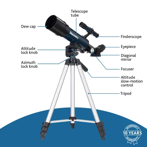 fotografia teleskop Levenhuk Discovery Sky Trip ST50 z książką,  17