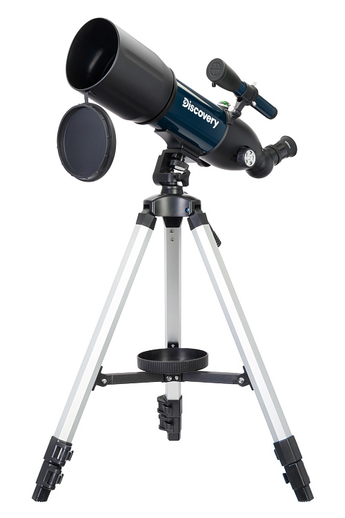 obraz teleskop Levenhuk Discovery Sky Trip ST80 z książką