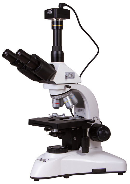 foto trójokularowy mikroskop cyfrowy Levenhuk MED D25T