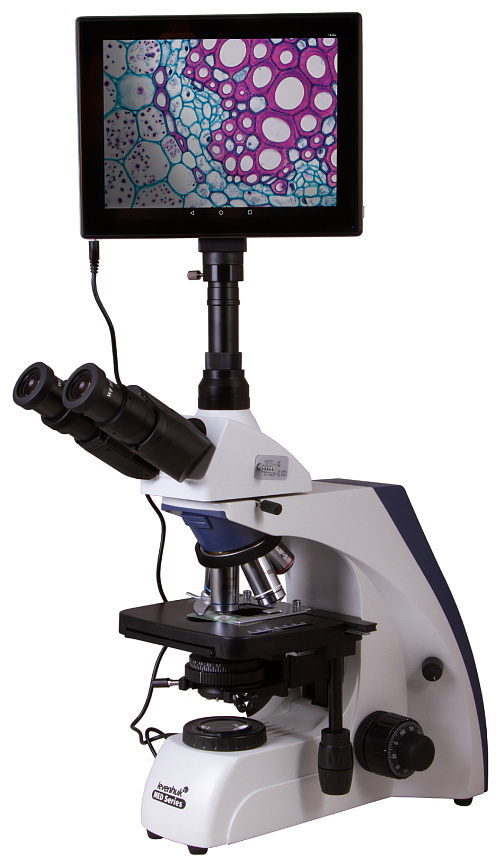 fotografia trójokularowy mikroskop cyfrowy Levenhuk MED D35T LCD