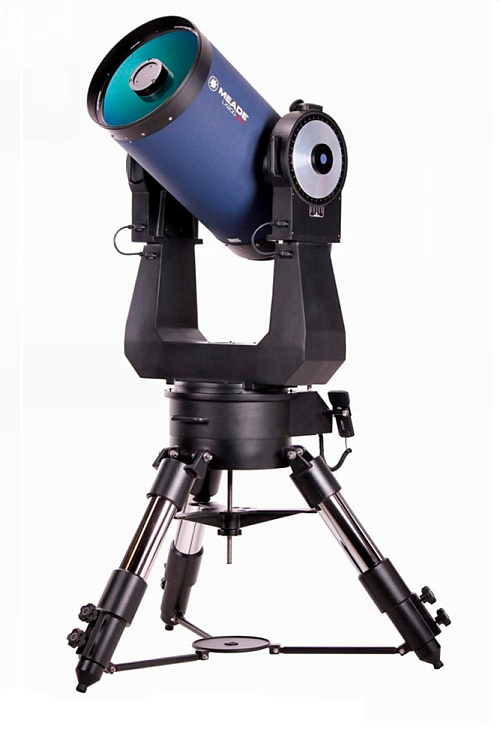 foto teleskop Meade LX200 16” F/10 ACF z gigantycznym statywem terenowym