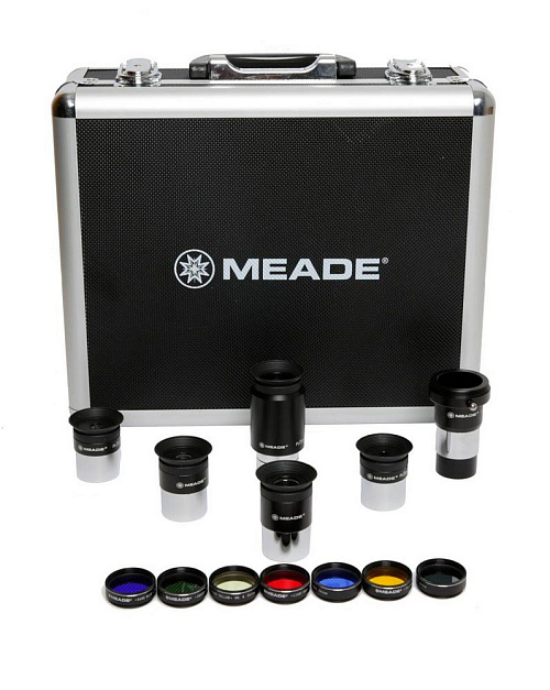 foto okular i zestaw filtrów Meade Series 4000 1,25”