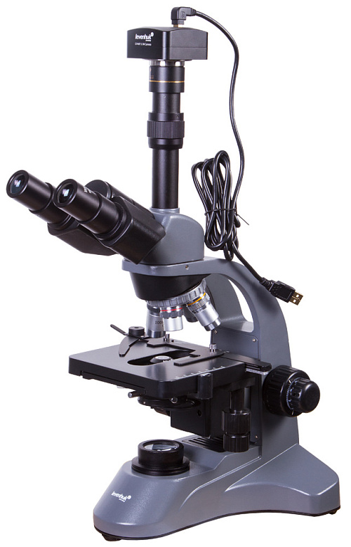 zdjęcie trójokularowy mikroskop cyfrowy Levenhuk D740T 5.1M
